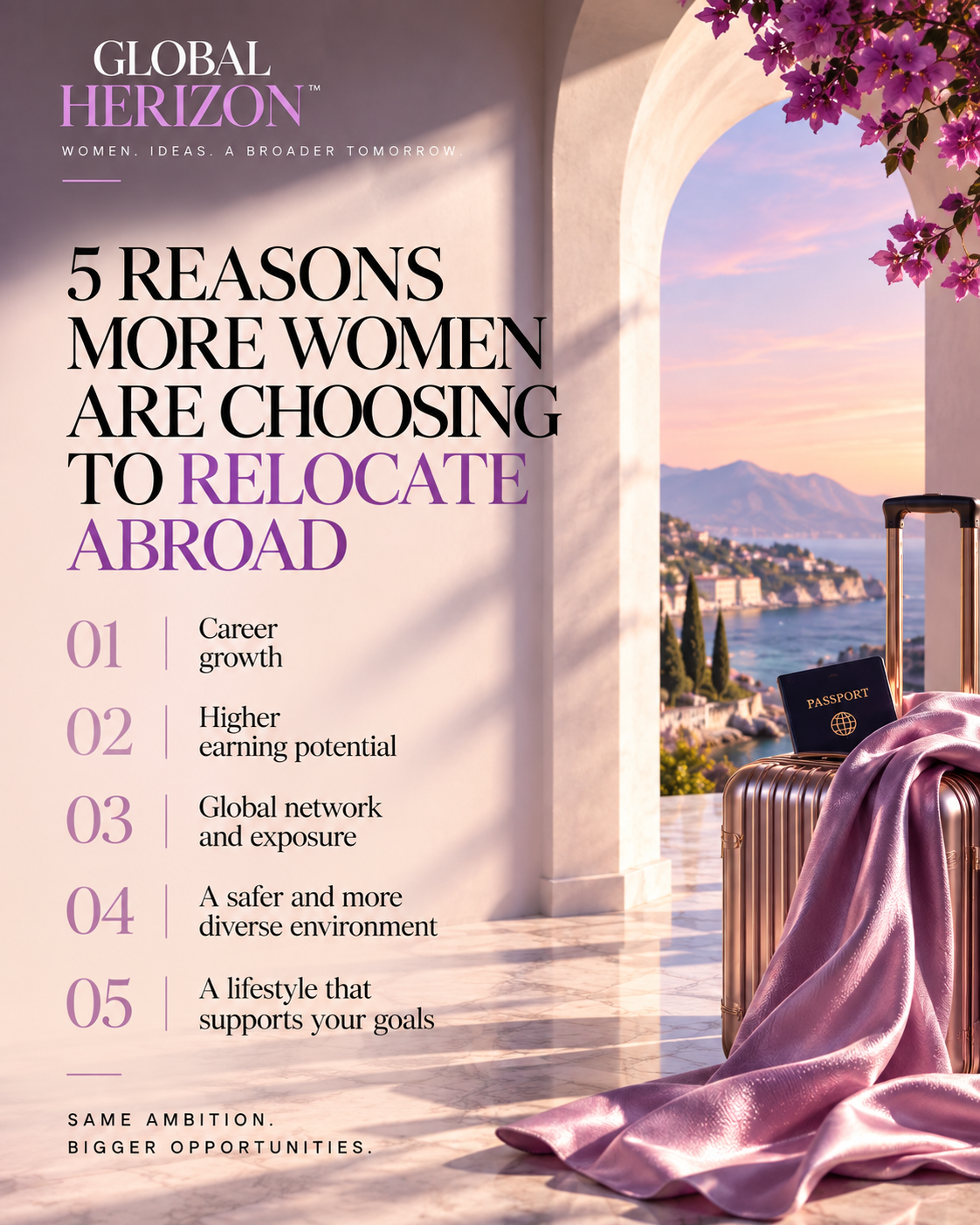 5 Reasons More Women Are Choosing to Relocate Abroad