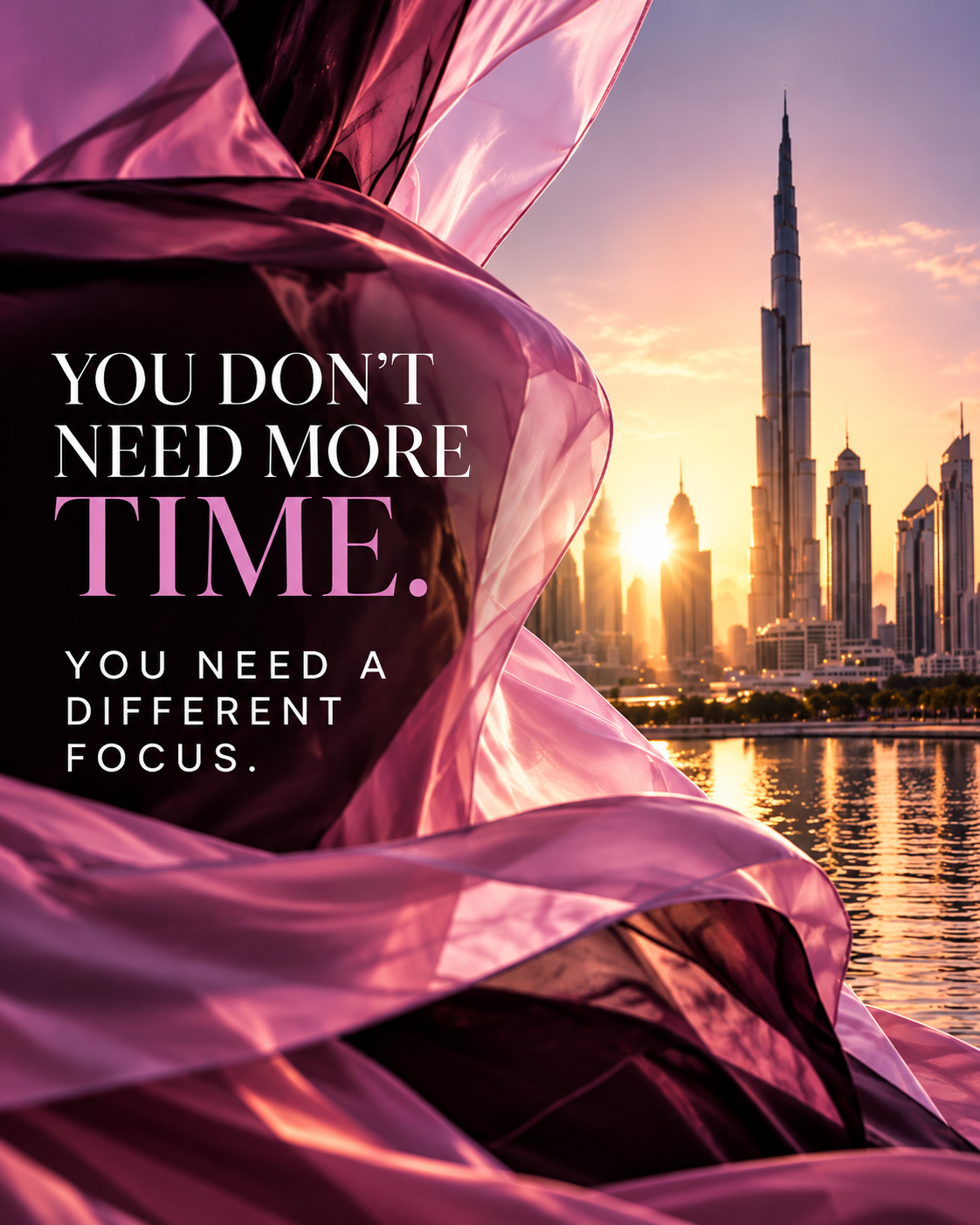 You Don't Need More Time. You Need a Different Focus.